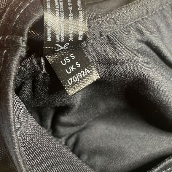 Free People Movement Mesh Racerback Sports Bra S Black - Picture 7 of 8